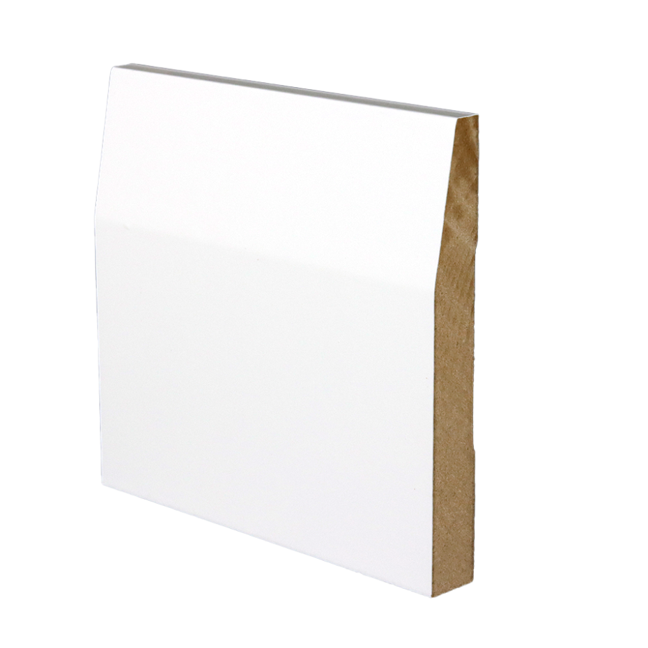 Half Splayed Painted MDF Skirting Boards DIY Just Skirting