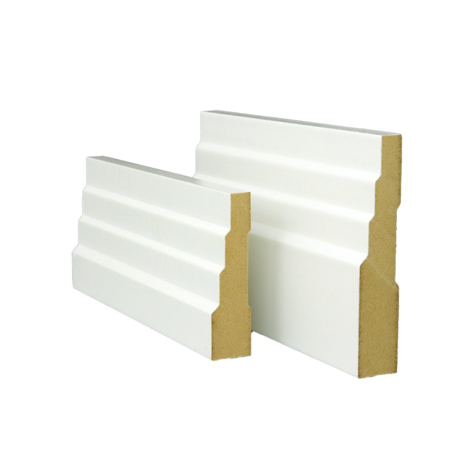 Colonial 1 Painted MDF Skirting Boards DIY Just Skirting